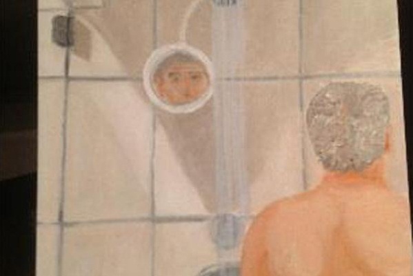 A self-portrait by former President George W. Bush.