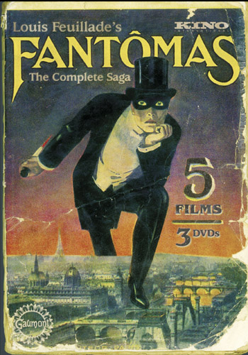 The promotional cover for 'Fantômas.'