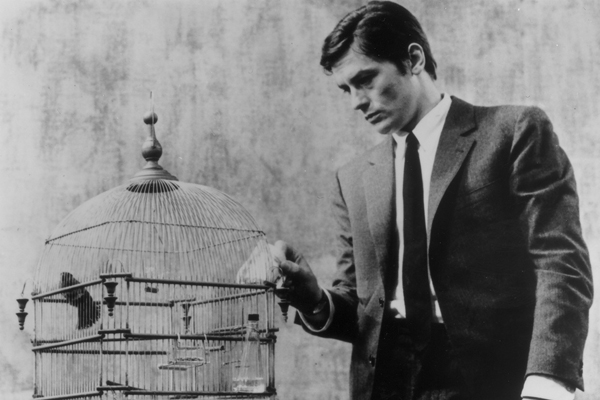 A still from the film "Le Samourai."