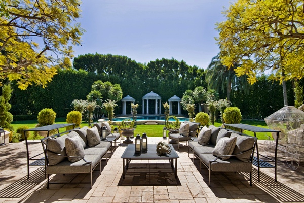 The Holmby Hills home of Casey Kasem and his wife, Jean.