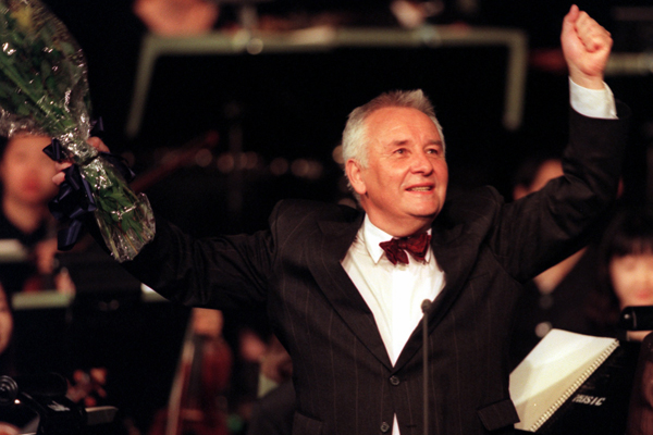 Composer Henryk Górecki.