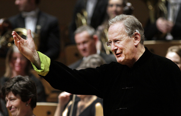 Conductor John Eliot Gardiner.