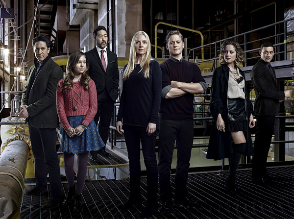 Scott Cohen as Mark O'Connor, Alex Peters as Sarah O'Connor, Kenneth Choi as Sam Lutrell, Hope Davis as Katya O'Connor, Gavin Stenhouse as Alex O'Connor, Margarita Levieva as Natalie O'Connor, Morgan Spector as Victor Dobrynin in "Allegiance."