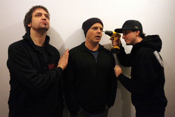Skerik, John Medeski and Adam Deitch of DRKWAV.