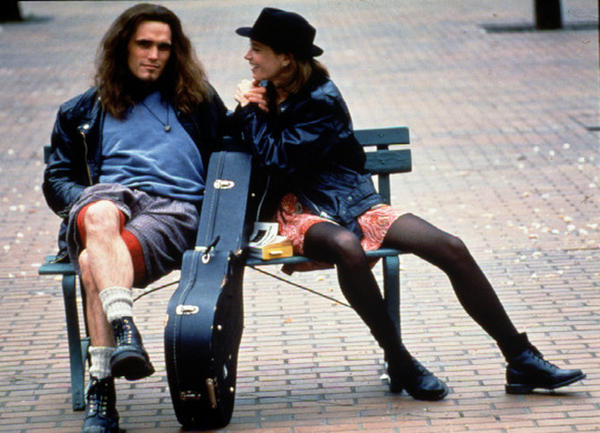 Matt Dillon and Bridget Fonda in "Singles."