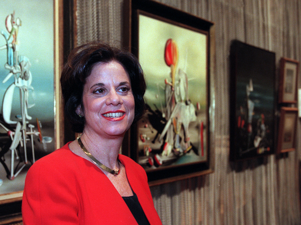 Curator Stephanie Barron is photographed in 1997.