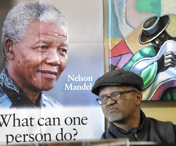 Tom Hamilton, 62, is one of the owners of Eso Won Books, which specializes in African and African American books, movies and music.