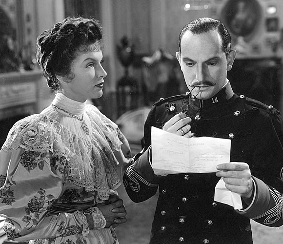 Gale Sondergaard and Joseph Schildkraut star in "The Life of Emile Zola"