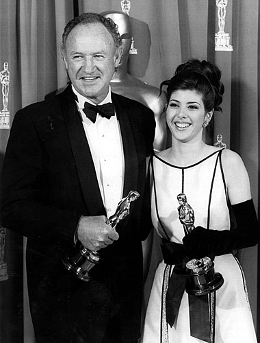 Gene Hackman and Marisa Tomei