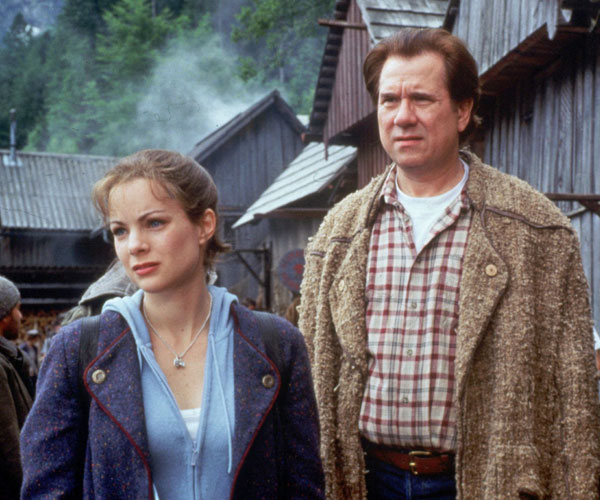 Kimberly Williams-Paisley and John Larroquette in "The 10th Kingdom."
