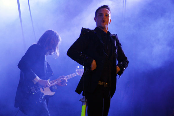The Killers headline on April 18, 2009.