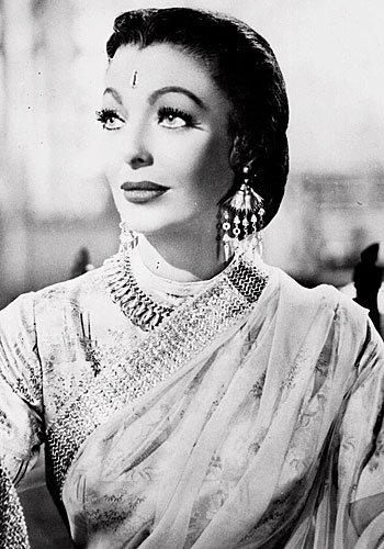 Loretta Young, in costume, won best continuing performance for "The Loretta Young Show."