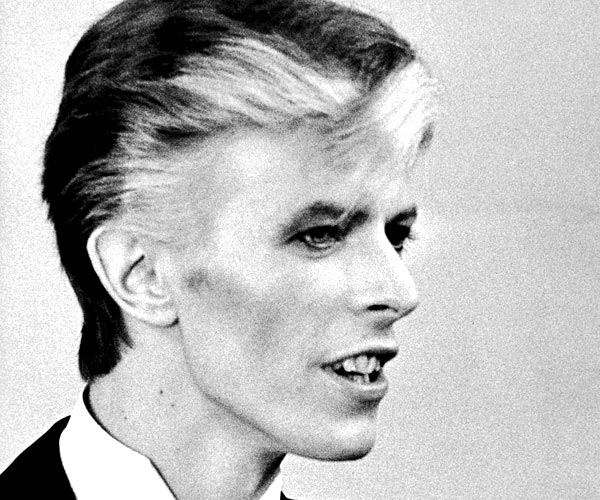 David Bowie attends the 17th Grammy Awards at the Uris Theater in New York City in 1975.